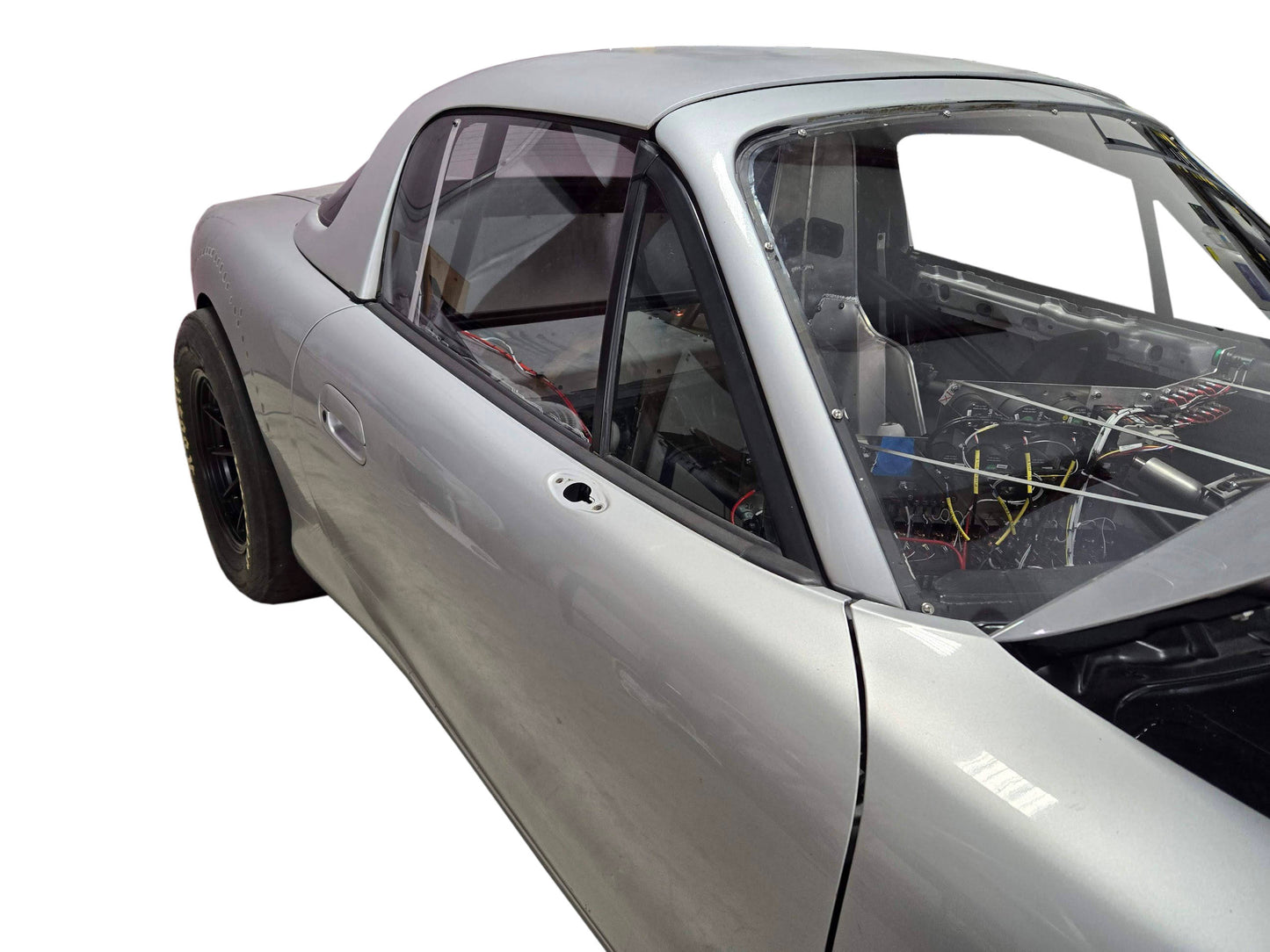 90-05 Miata Polycarbonate (Lexan) Side Windows 1/8" Thick