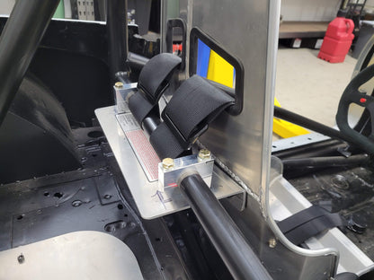 Seat Back Brace Mount Installation Kit Billet CNC Fits Kirkey Universal NHRA 1.25