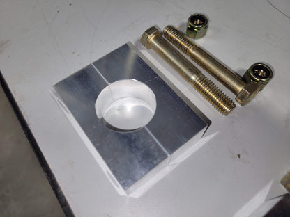 Seat Back Brace Mount Installation Kit Billet CNC Fits Kirkey Universal NHRA 1.25